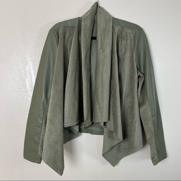 Blank NYC olive green jacket womens size large - Picture 1 of 10